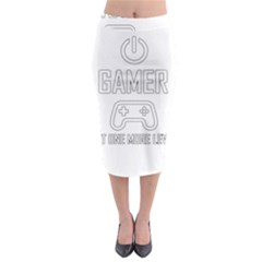 Gamer Midi Pencil Skirt by Valentinaart