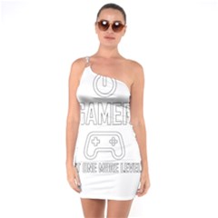 Gamer One Soulder Bodycon Dress by Valentinaart