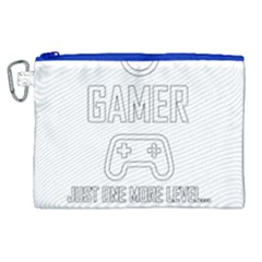 Gamer Canvas Cosmetic Bag (xl) by Valentinaart