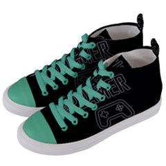 Gamer Women s Mid-top Canvas Sneakers