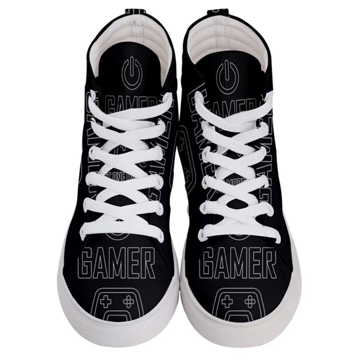 Gamer Women s Hi-Top Skate Sneakers