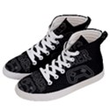 Gamer Women s Hi-Top Skate Sneakers View2