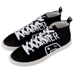 Gamer Men s Mid-top Canvas Sneakers