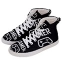 Gamer Women s Hi-Top Skate Sneakers View2