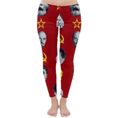 Communist Leaders Classic Winter Leggings by Valentinaart