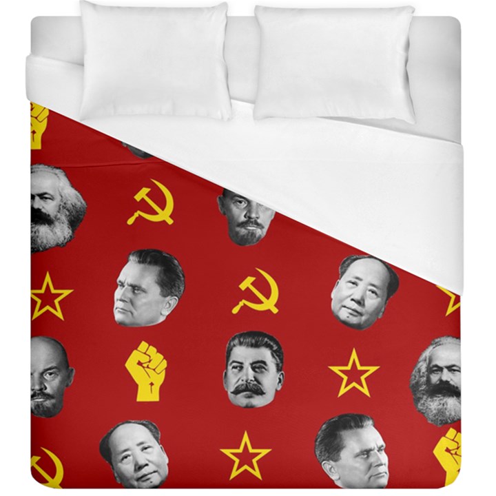 Communist Leaders Duvet Cover (King Size)