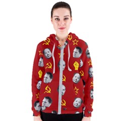 Communist Leaders Women s Zipper Hoodie by Valentinaart