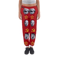 Communist Leaders Women s Jogger Sweatpants by Valentinaart