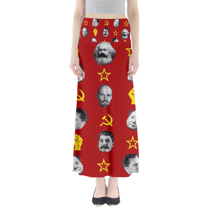 Communist Leaders Full Length Maxi Skirt