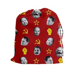 Communist Leaders Drawstring Pouches (xxl) by Valentinaart