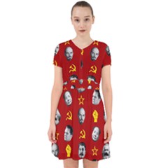 Communist Leaders Adorable In Chiffon Dress by Valentinaart