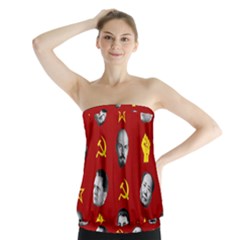 Communist Leaders Strapless Top by Valentinaart