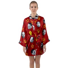 Communist Leaders Long Sleeve Kimono Robe by Valentinaart