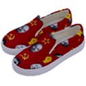 Communist Leaders Kids  Canvas Slip Ons View2