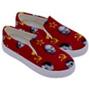 Communist Leaders Kids  Canvas Slip Ons View3