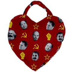 Communist Leaders Giant Heart Shaped Tote