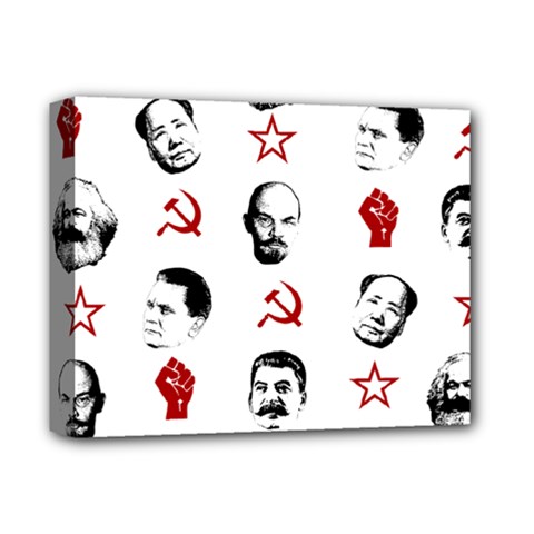 Communist Leaders Deluxe Canvas 14  X 11  by Valentinaart