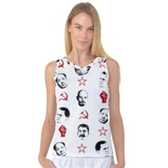 Communist Leaders Women s Basketball Tank Top by Valentinaart