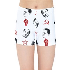 Communist Leaders Kids Sports Shorts by Valentinaart