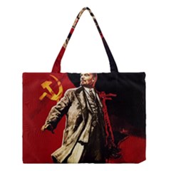 Lenin  Medium Tote Bag by Valentinaart