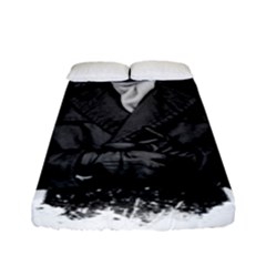 Rorschach Panda Fitted Sheet (full/ Double Size) by jumpercat