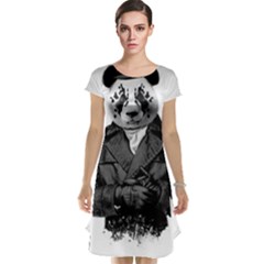 Rorschach Panda Cap Sleeve Nightdress by jumpercat