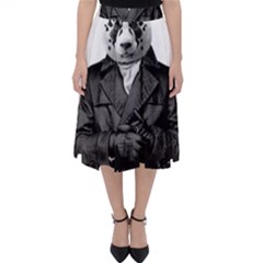 Rorschach Panda Folding Skater Skirt by jumpercat