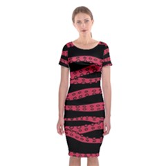 Blood Tentacles Classic Short Sleeve Midi Dress by jumpercat