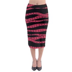 Blood Tentacles Midi Pencil Skirt by jumpercat