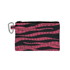 Blood Tentacles Canvas Cosmetic Bag (small)