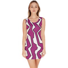 Electric Pink Polynoise Bodycon Dress by jumpercat