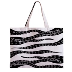 Hand Made Tentacle Zipper Mini Tote Bag by jumpercat