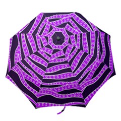 Purple Tentacles Folding Umbrellas by jumpercat