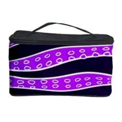 Purple Tentacles Cosmetic Storage Case by jumpercat