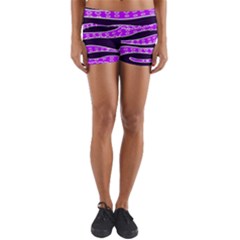 Purple Tentacles Yoga Shorts by jumpercat