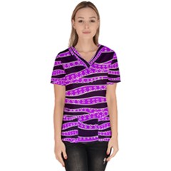 Purple Tentacles Scrub Top by jumpercat