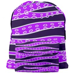 Purple Tentacles Giant Full Print Backpack