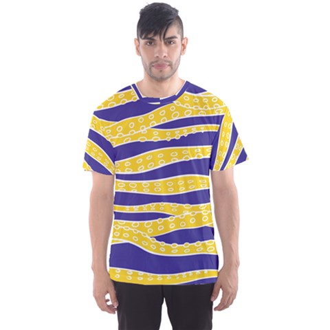 Yellow Tentacles Men s Sports Mesh Tee by jumpercat