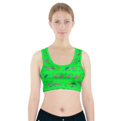 Fish Aquarium Underwater World Sports Bra With Pocket by Nexatart