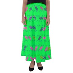 Fish Aquarium Underwater World Flared Maxi Skirt by Nexatart