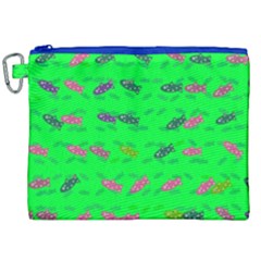 Fish Aquarium Underwater World Canvas Cosmetic Bag (xxl)