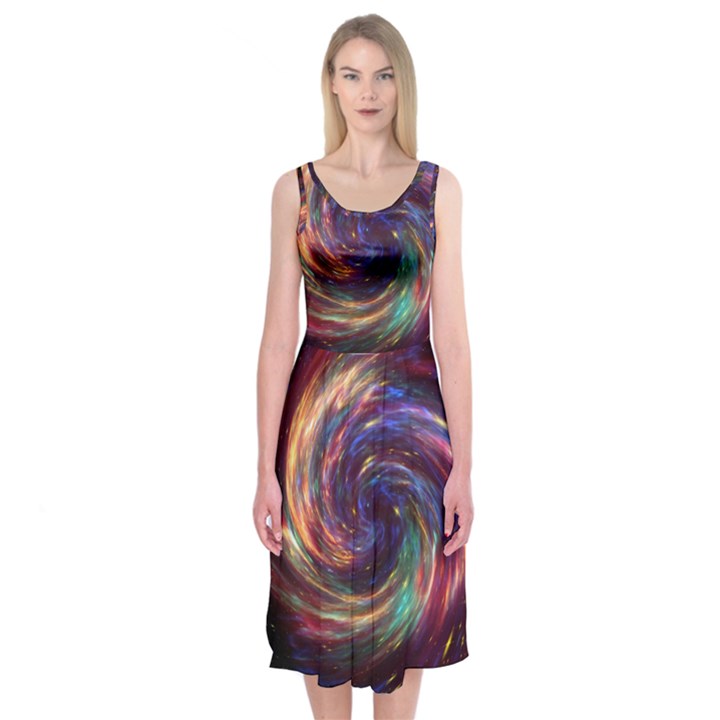 Cassiopeia Supernova Cassiopeia Midi Sleeveless Dress