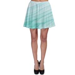 Texture Seawall Ink Wall Painting Skater Skirt by Nexatart