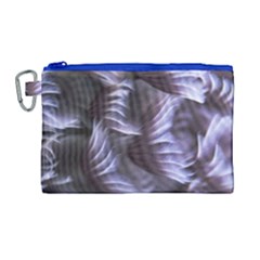 Sea Worm Under Water Abstract Canvas Cosmetic Bag (large) by Nexatart