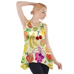 Seamless Pattern Desktop Decoration Side Drop Tank Tunic by Nexatart