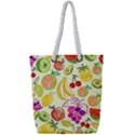 Seamless Pattern Desktop Decoration Full Print Rope Handle Tote (Small) View1