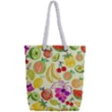 Seamless Pattern Desktop Decoration Full Print Rope Handle Tote (Small) View2