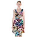 Background Wall Art Abstract Racerback Midi Dress View1