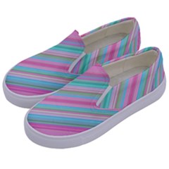 Background Texture Pattern Kids  Canvas Slip Ons