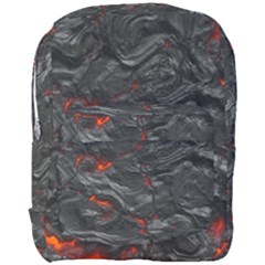 Rock Volcanic Hot Lava Burn Boil Full Print Backpack by Nexatart